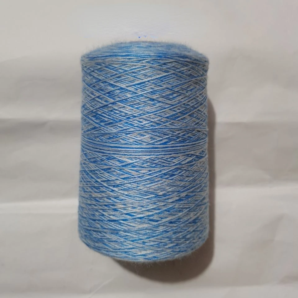 500 г радужная пряжа шарики блестки тройная смешанные цвета сделай сам из шерсти