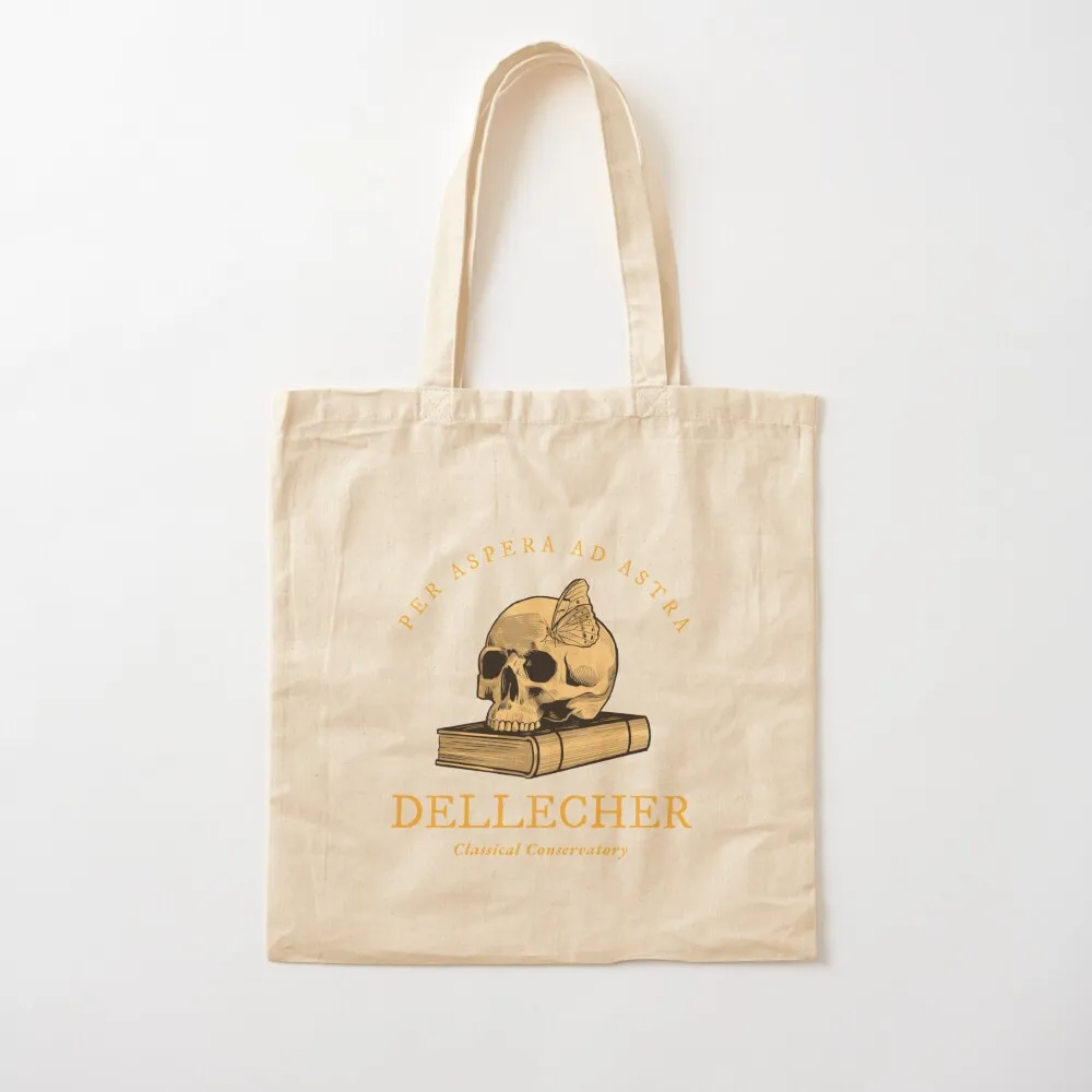 Dellecher/Per aspera ad astra Tote Bag Сумки женская сумка для покупок с логотипом Холщовая