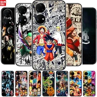 hot japan anime phone case for huawei p50 p40 p30 p20 10 9 8 lite e pro plus back silicone cover funda pictorial