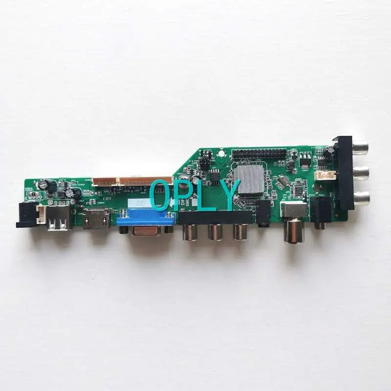 Панель цифрового контроллера для ноутбуков LP133WD1 LP133WD2, плата цифрового контроллера DVB, комплект «сделай сам», USB AV RF 13,3 "LVDS 40 Pin HDMI-совместимый VGA 1600*900