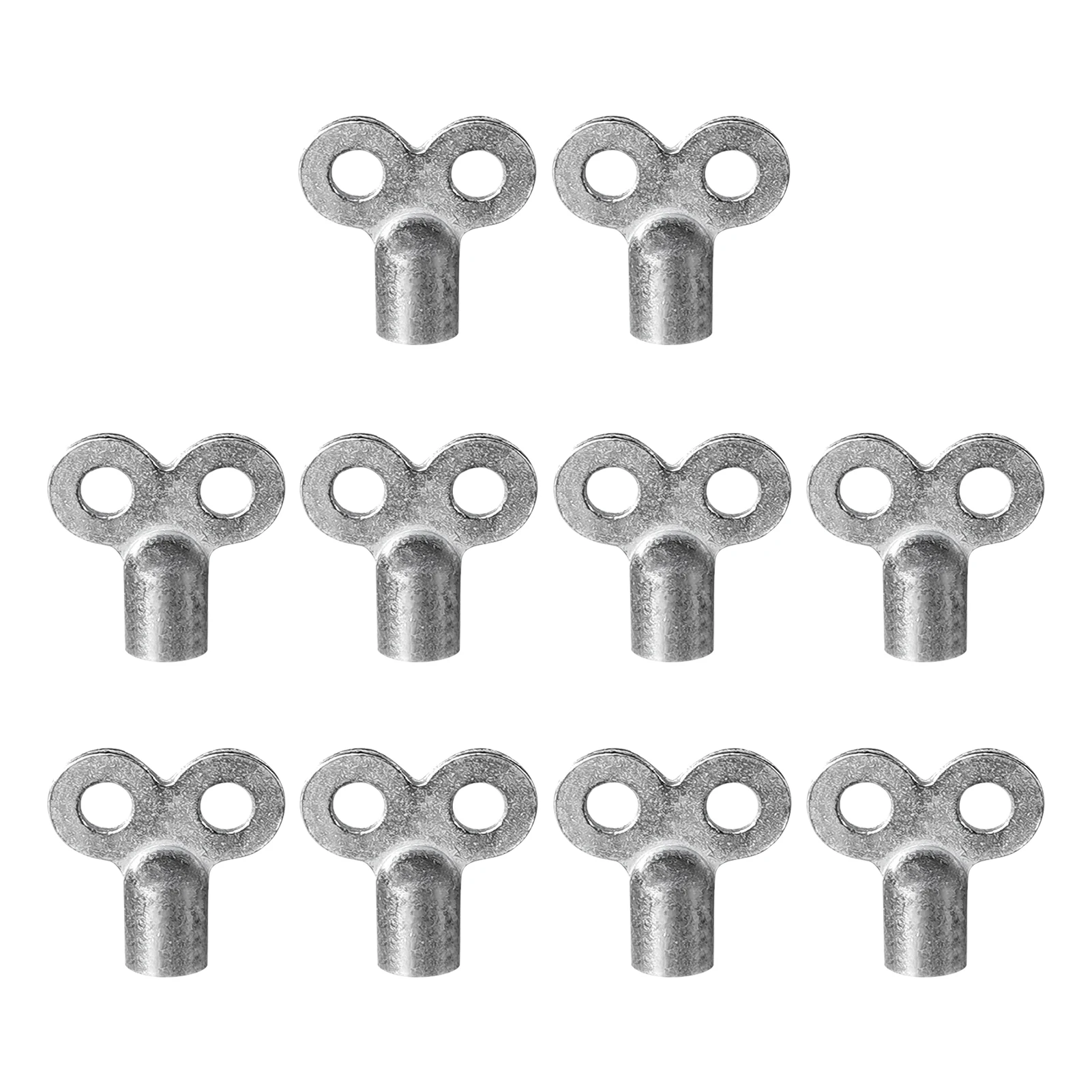 

10pcs Air Vent Zinc Alloy Strong Heater Faucets Home Replacement Square Valve Professional Radiator Bleed Key Durable