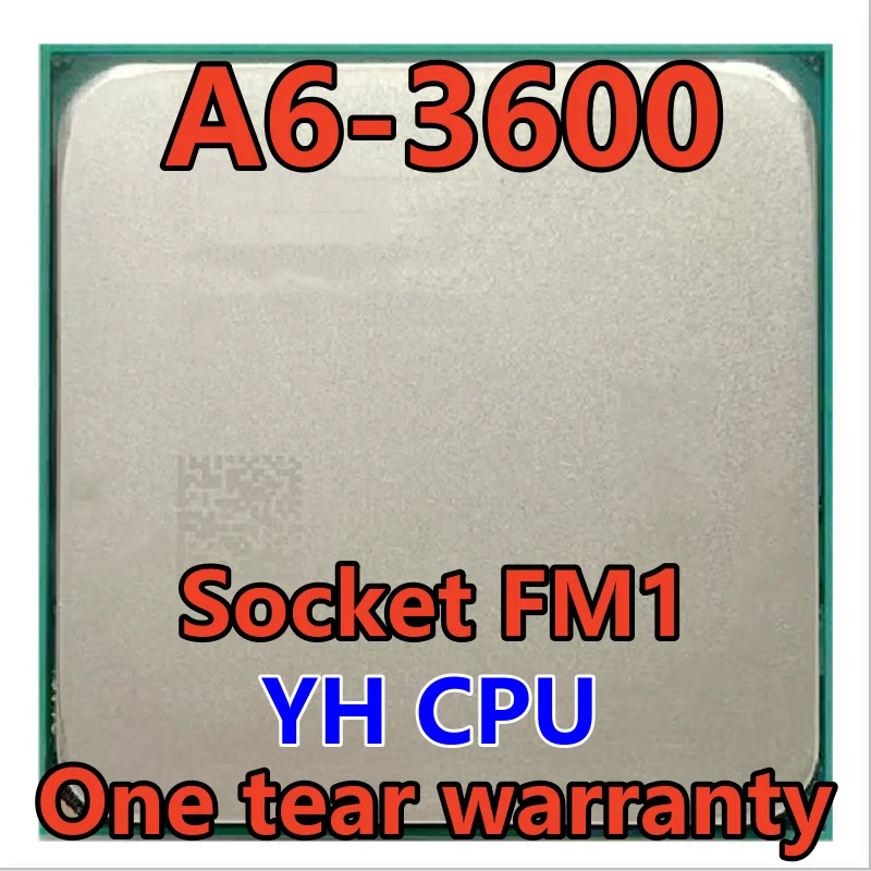 

A6-3600 A6 3600 2.1 GHz Used Quad-Core CPU Processor AD3600OJZ43GX Socket FM1