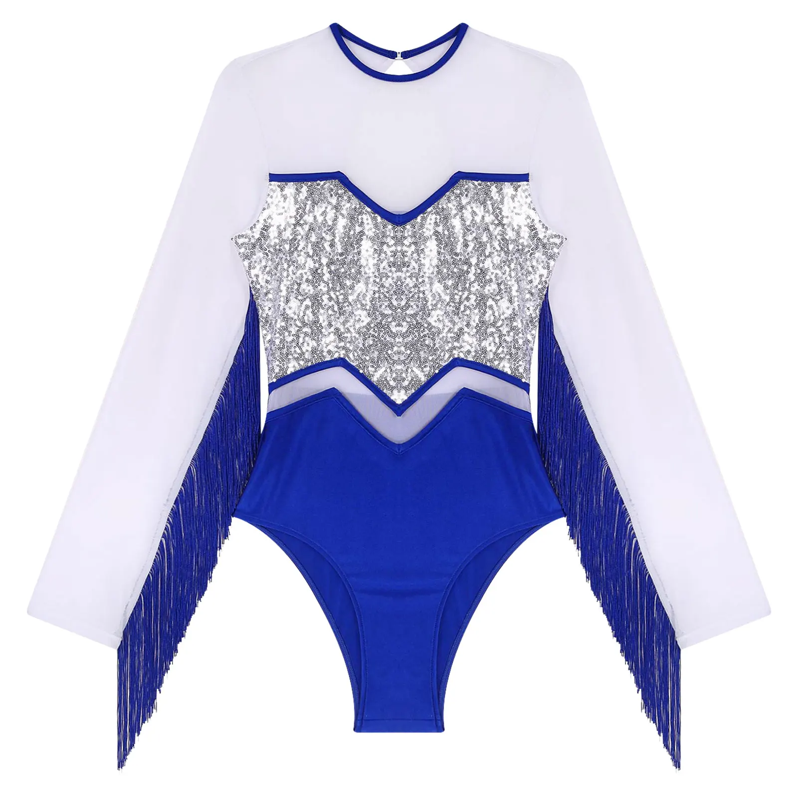 Женские блестящие трико для катания на коньках одежда бальных танцев и
