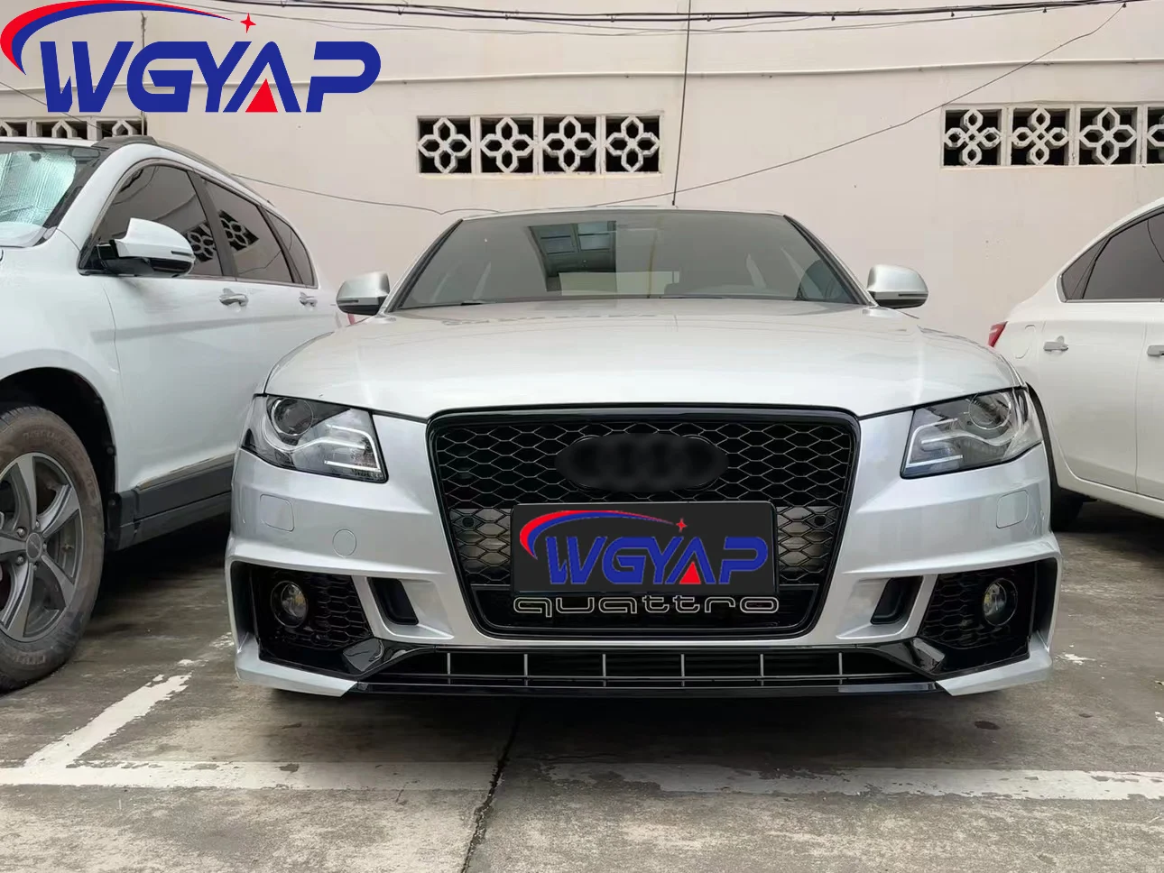 Комплект кузова переднего бампера для Audi A3 8V 2017-2019 Facelift Передний бампер типа RS3 с