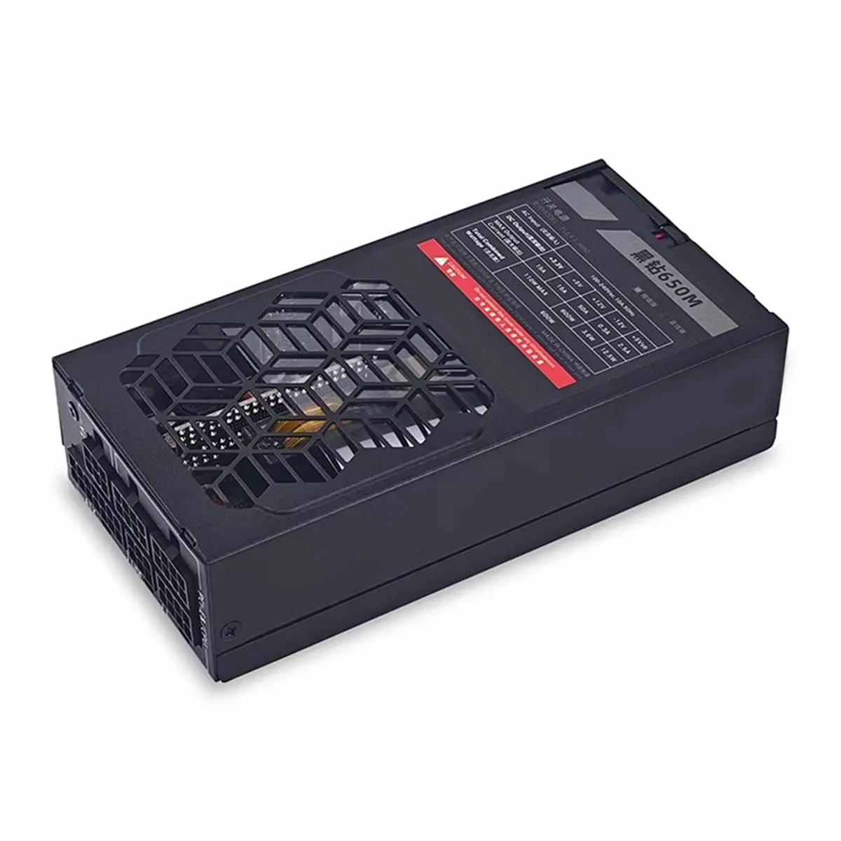 Фото Мега-распродажа 618: Модульный блок питания Flex 600W, малый 1U, для ITX, компактных мини-ПК, POS-систем, AIO, NAS, 100-240В №5