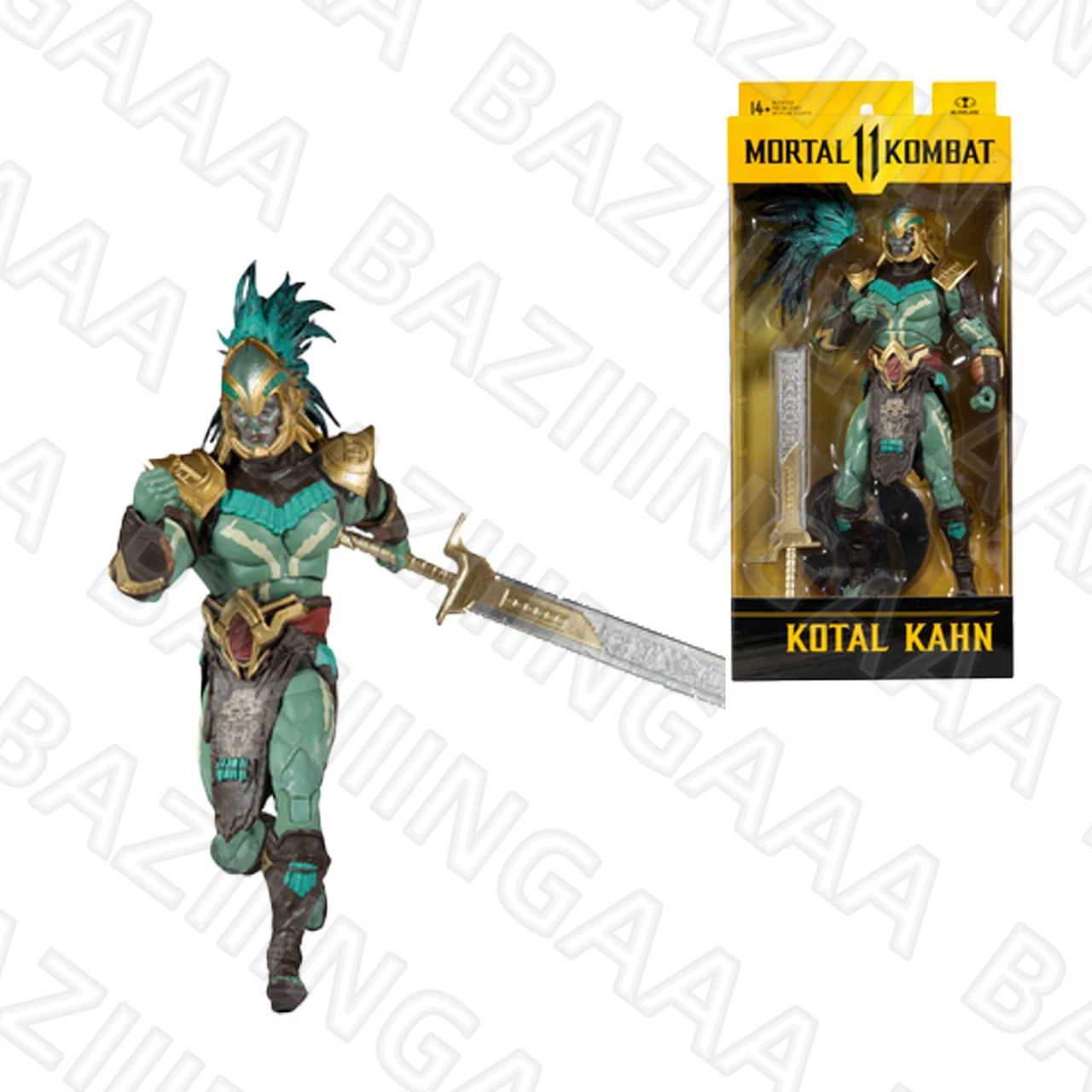 

Kotal Kahn (Mortal Kombat) 18cm Action Figure Doll Children's Toys Model Garage Collection Kit DC McFarlane