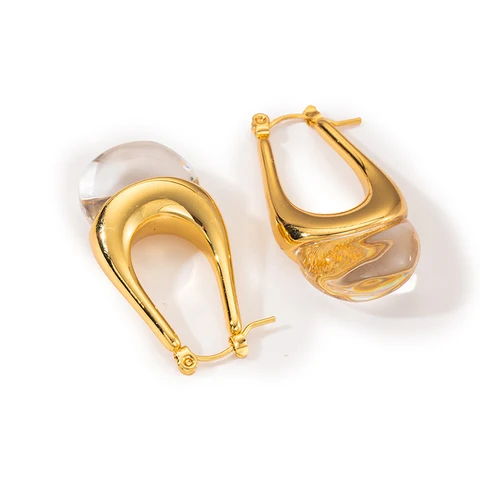 Серьги-гвоздики ANENJERY из нержавеющей стали