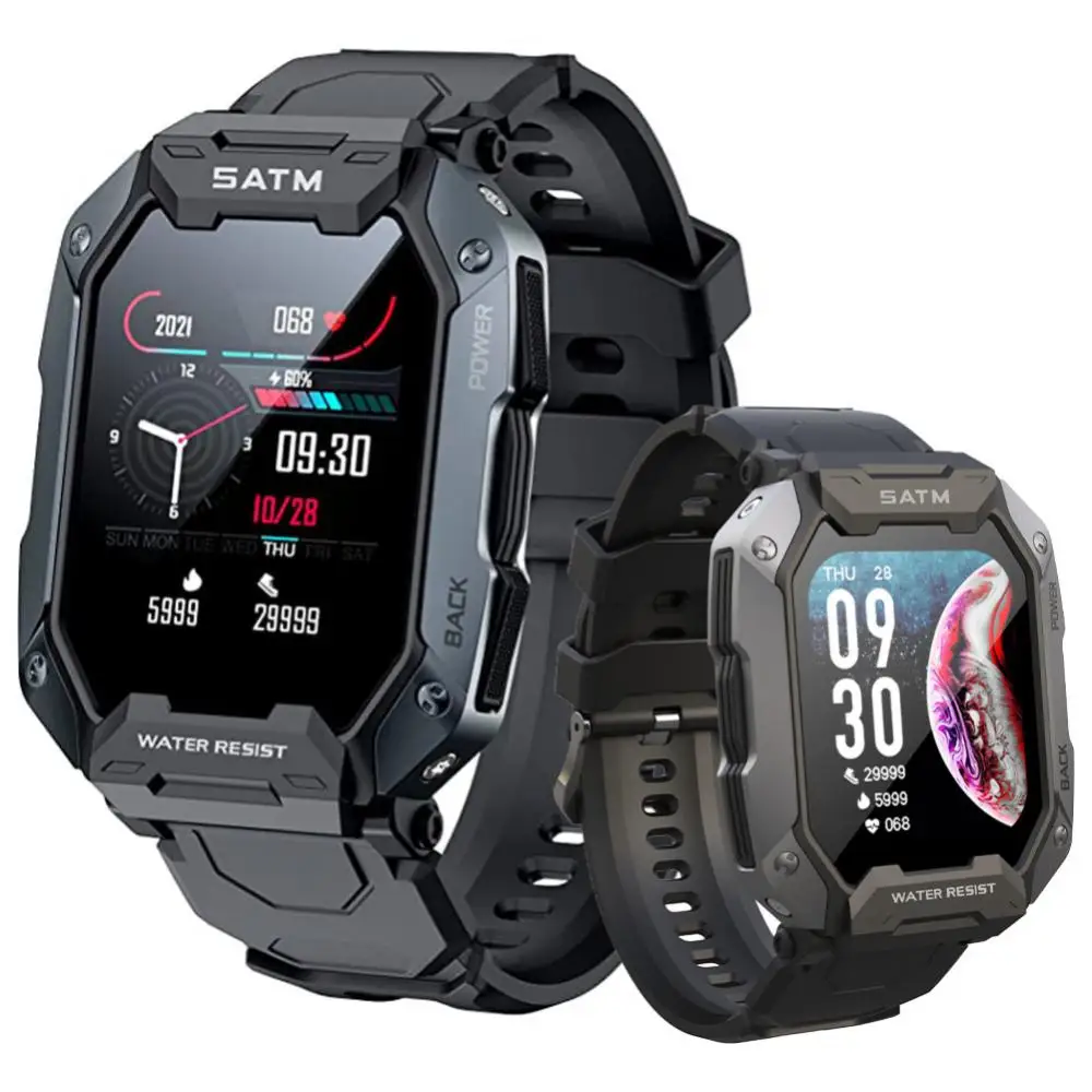 

XIAOMI Smart Watch 5ATM IP68 Waterproof Swimming Health Monitoring 24 Sports Modes Watches Smartwatch For IOS