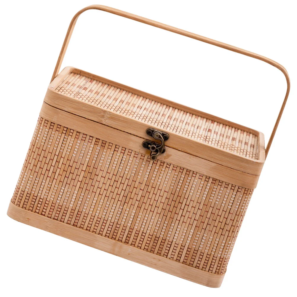 

Wicker Storage Basket Planter Basket Woven Basket Laundry Hamper Rattan Hamper Snacks Packing Basket Cupcake Container