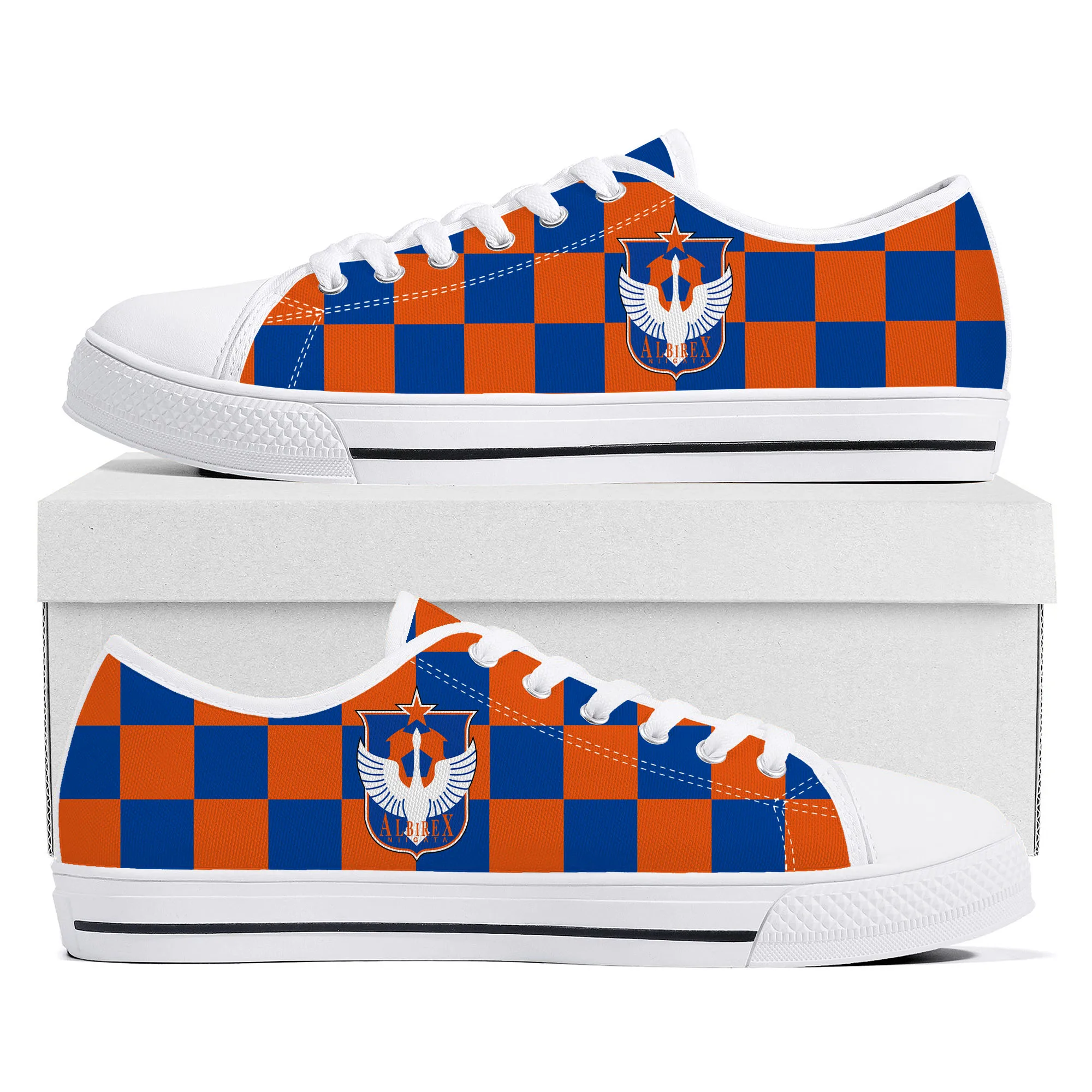 

アルビレックス Albirex Football Low Top Sneakers Mens Womens Teenager Canvas High Quality Sneaker Casual Custom Made Shoe Customize DIY