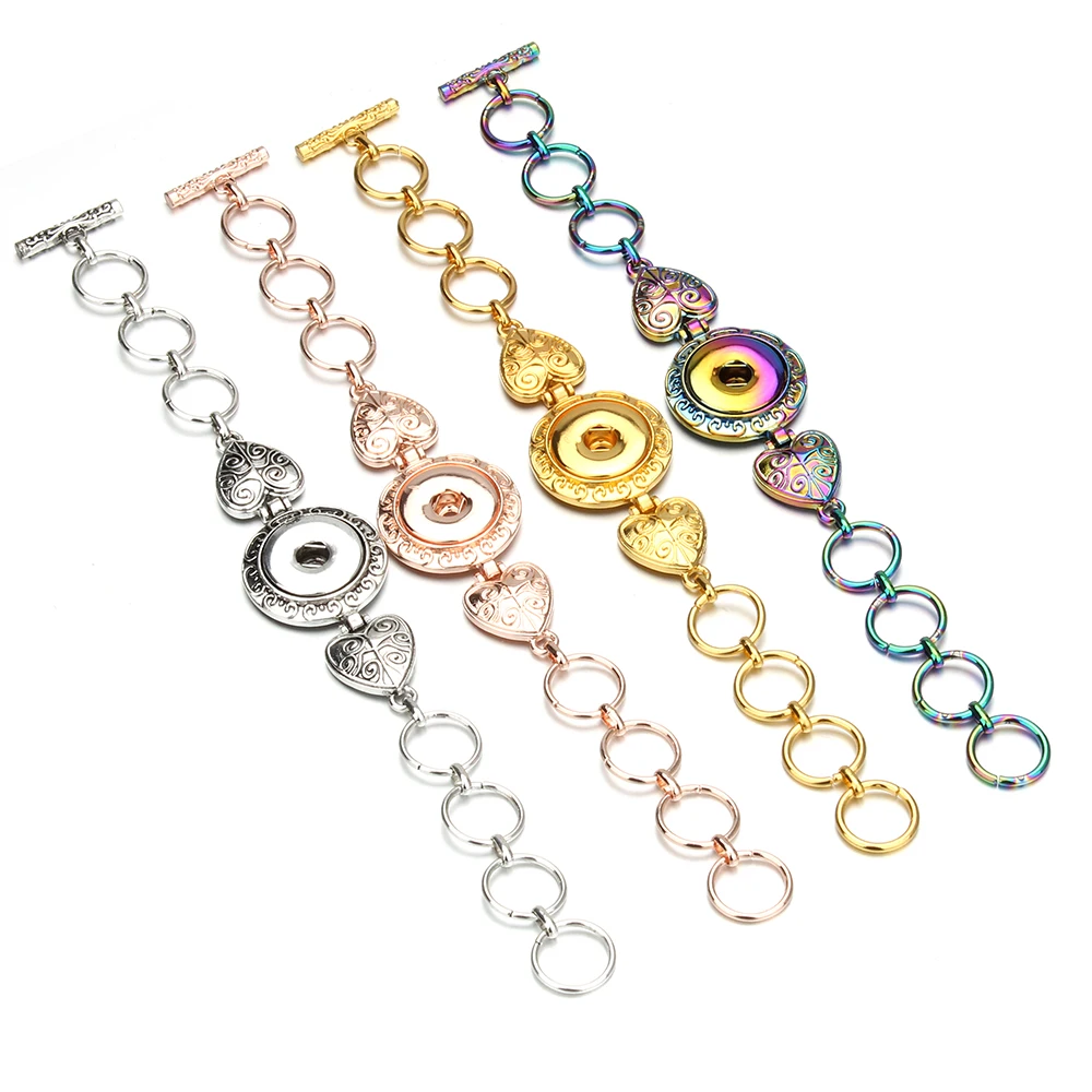 Браслет-манжета с кнопками 20/18 мм |