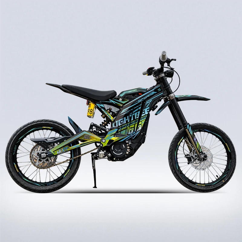 

Для Surron Light bee X/S печатные наклейки гальванический материал ослепительный свет изменение декоративные аксессуары для мотоциклов