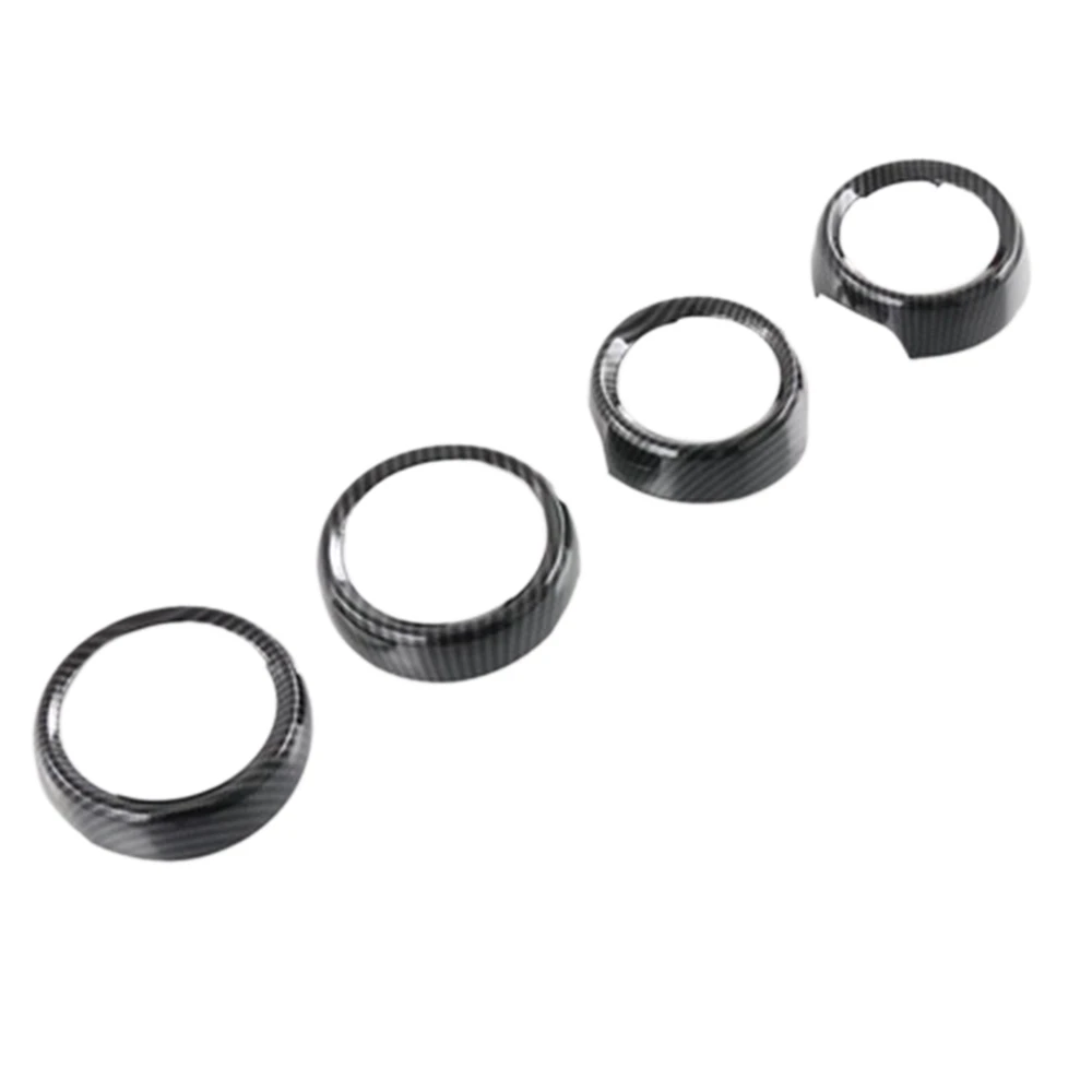 

Внутренние молдинги из углеродного волокна, 4 шт., внутренняя дверная ручка, декоративная панель чаши, крышка, отделка для MINI Cooper Clubman 2022