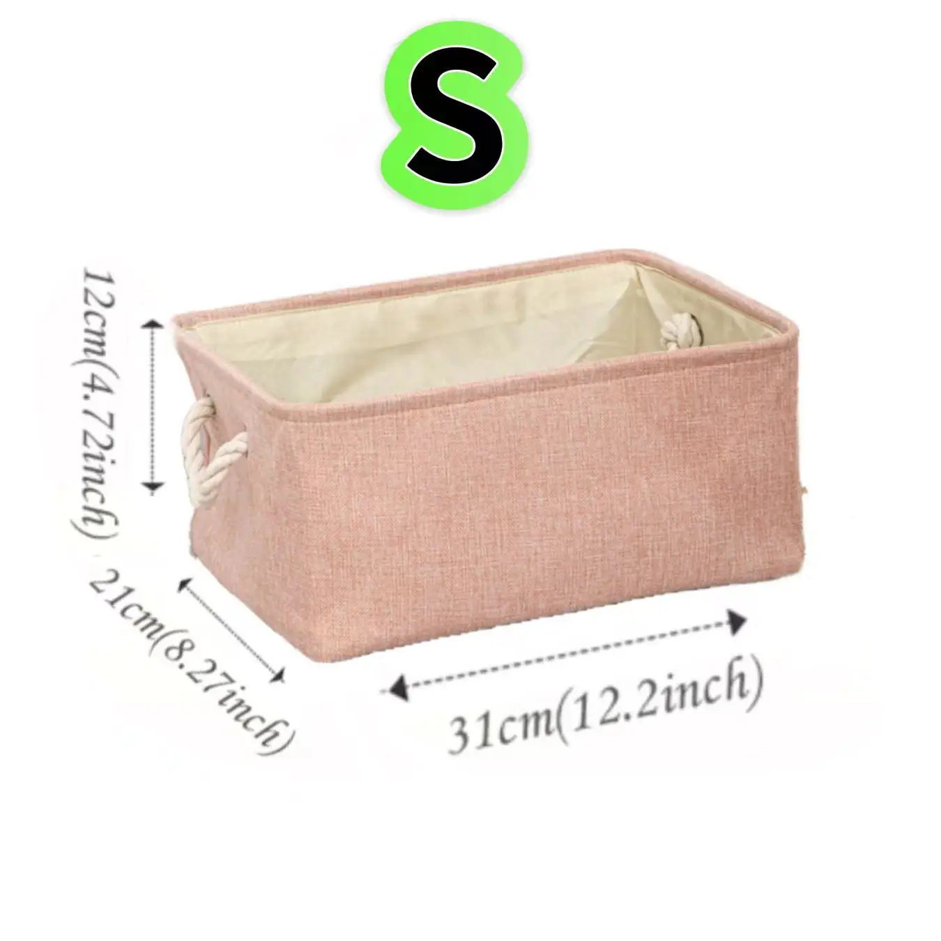 

Складная Ленточная Корзина для Хранения