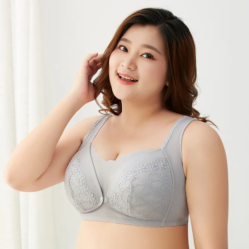 

Breastfeeding Nursing Bra Women's Plus Size Wirefree Cotton Maternity Nursing Bra Lace Softcup Sleeping Feeding Bras Underwear