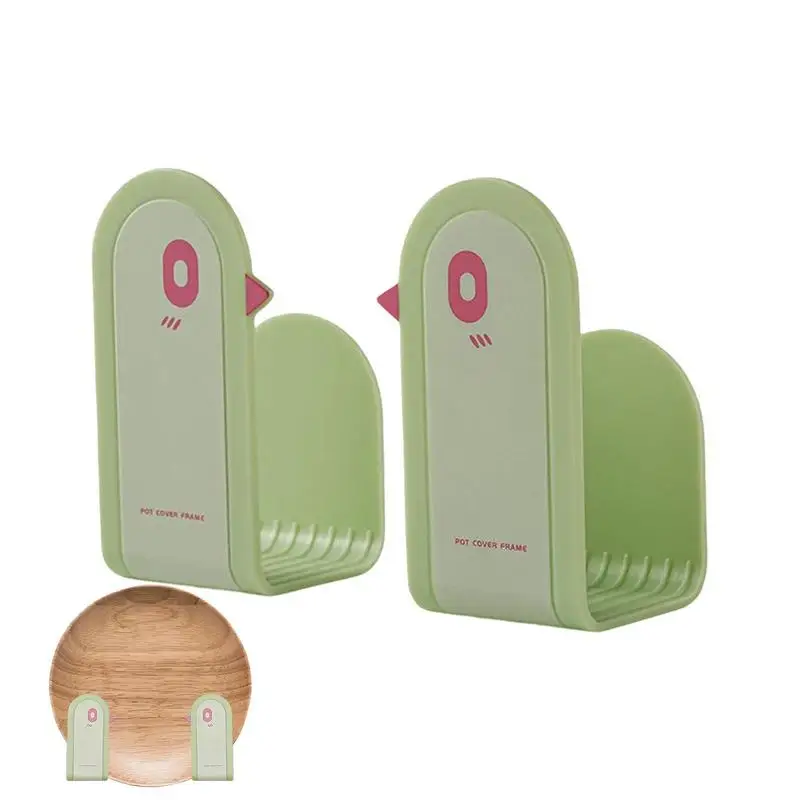 

Pot Lid Organizer Pan Cover Rack Wall Mounted Organizers And Storage To Hold Cutting Boards Pan Lids No Drilling Install