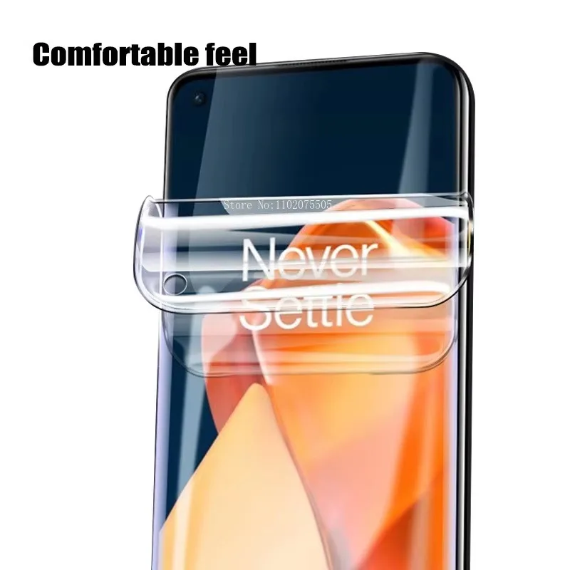 3 шт. гидрогелевая пленка с полным покрытием для OnePlus 12 12R 11 11R 10T 10R 9RT 8T 8 9 10 Pro