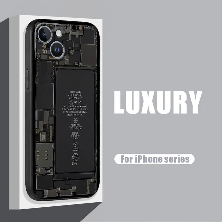 Чехол для телефона с рисунком печатной платы Goolge Pixel 6 Pro 6a 7 7a 8 8a Мягкий защитный