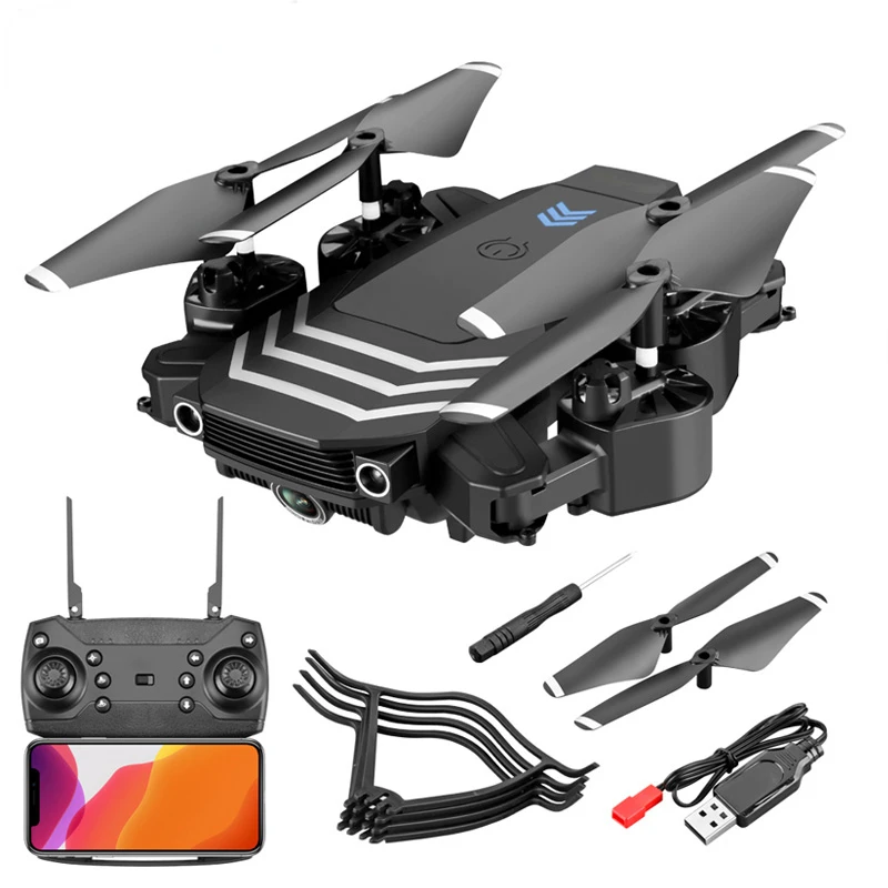 

Drone 4K HD Camera WIFI FPV Hight Hold Mode One Key Return Foldable Arm Quadcopter RC Dron For Kids Gift