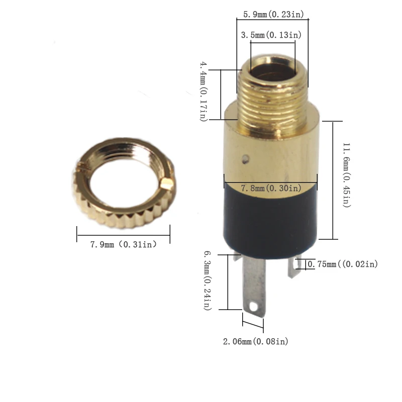 

Разъемы для наушников 3.5 мм PJ392
