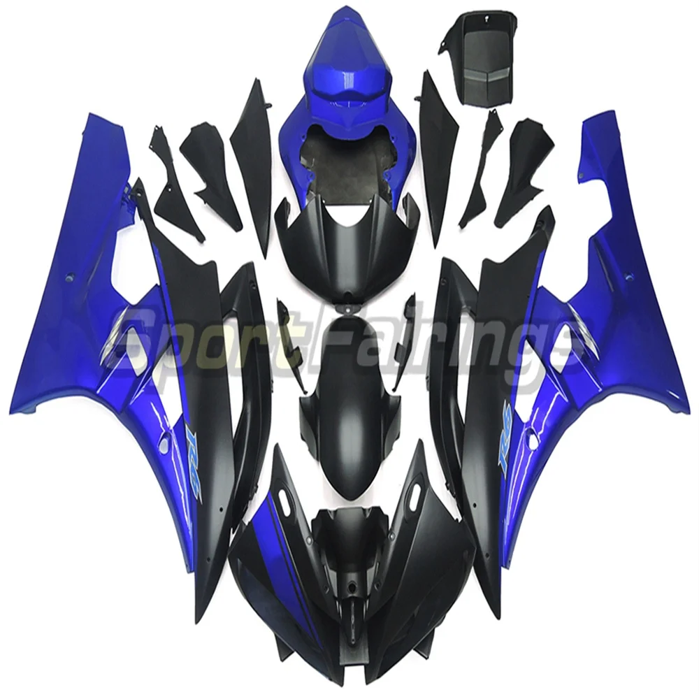 

НОВЫЕ комплекты обтекателей для мотоциклов из АБС-пластика для Yamaha YZF-R6 06 07 YZF 600 R6 2006 2007, инъекция, полные Аксессуары для кузова