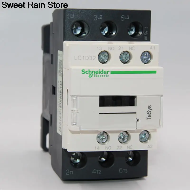 Kontaktor LC1D09 LC1D12 LC1D18 AC Schneider Merajut LC1D BC7 F7C M7C Q7C 24 В 110 220 380