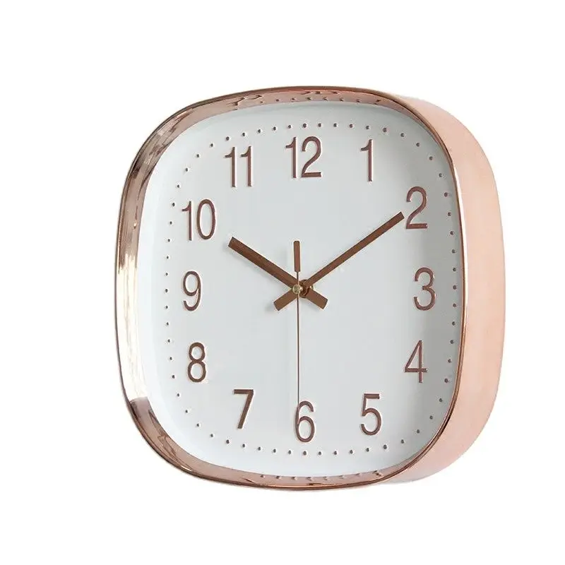 

Настенные часы в современном скандинавском стиле, бесшумные настенные часы для спальни, гостиной, с механизмом для украшения дома