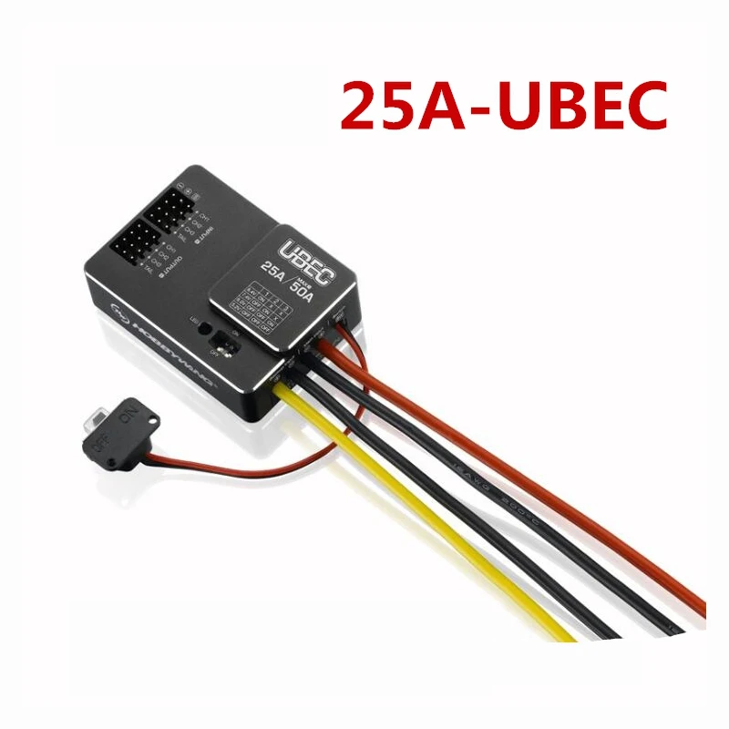 

Hobbywing External 25a Ubec Support 3-18s Lithium Battery External Bec Accessories 5.2v/6.0v/7.4v/8.4v Four Speed Adjustable