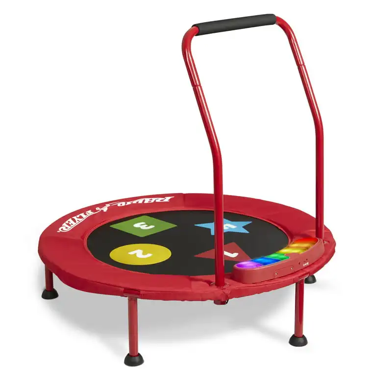 

Time Interactive Kids' Trampoline with Lights & Sounds, 3-Feet Diameter