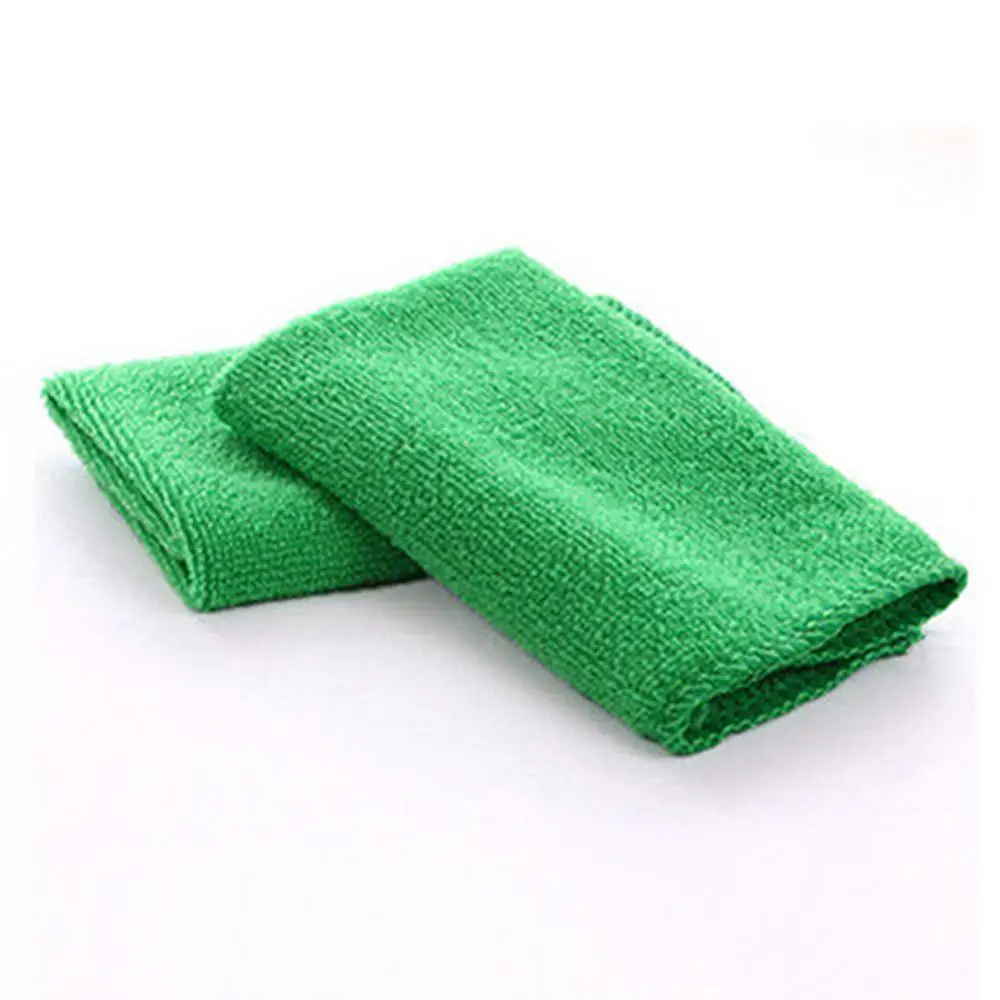 

10Pcs Green Towel Microfiber Large Microfibre Cleaning Auto Car Detailing Soft Cloths Wash Duster Towels