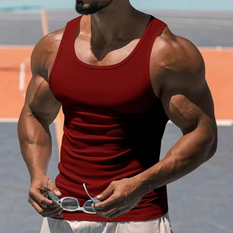 Майка мужская без рукавов, дышащая футболка для спортивного зала, бодибилдинга, фитнеса, тренировок