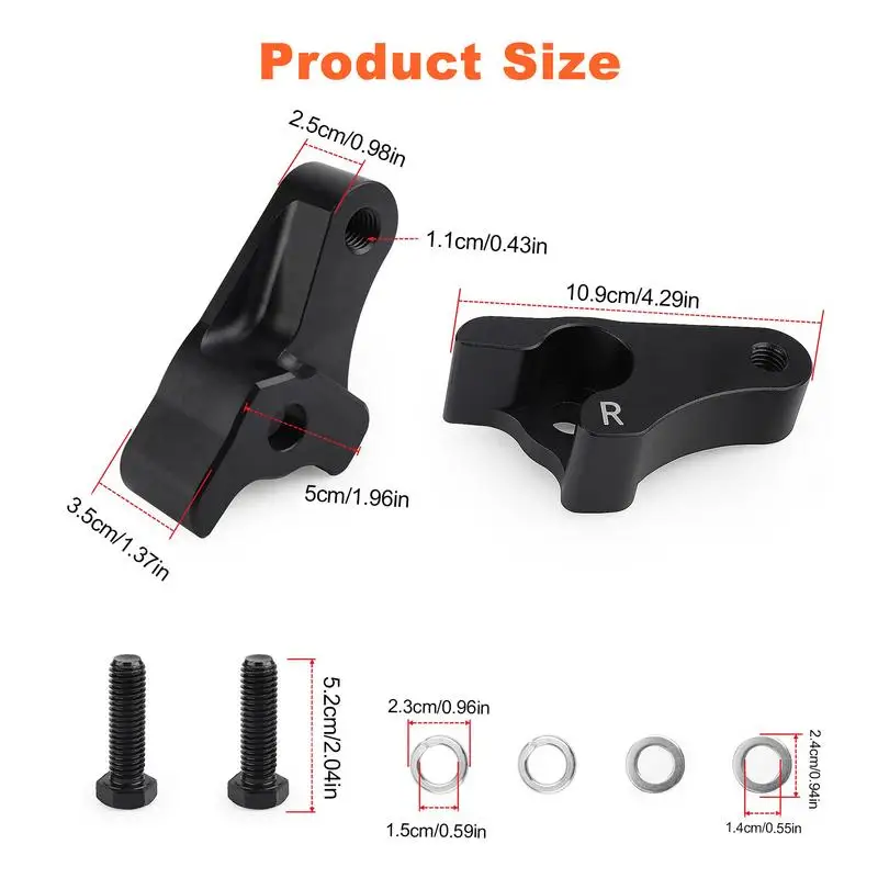 Амортизатор Задний из алюминиевого сплава распорка 2 дюйма комплект креплений