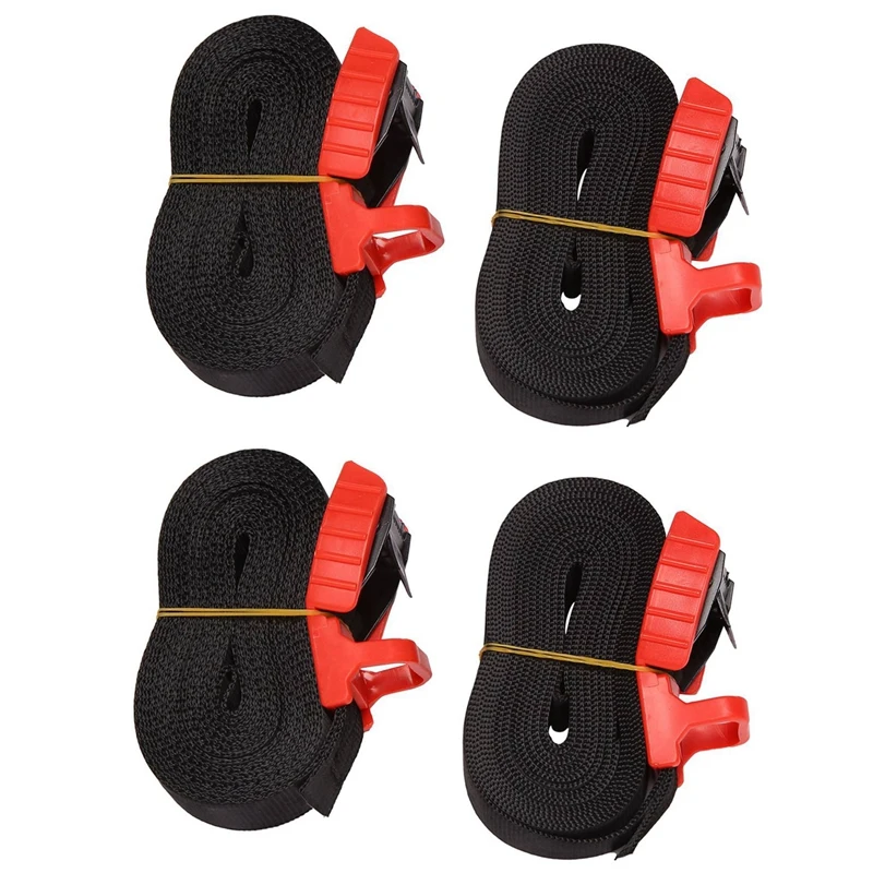 

4 шт., ремни для крепления на крышу автомобиля, 4,5 м