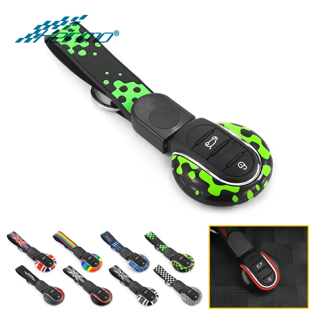 Чехол для автомобильного ключа декоративный защитный держатель ключей MINI Cooper F54