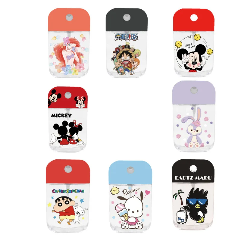 

Новый мультяшный Sanrioed 50 мл Sub-Bottling My Melody Kuromi Cinnamoroll узор спиртовой парфюм портативный Диспенсер распылитель