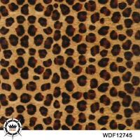 wdf12745 10 square width 1m leopards animal patterns water transfer printing film