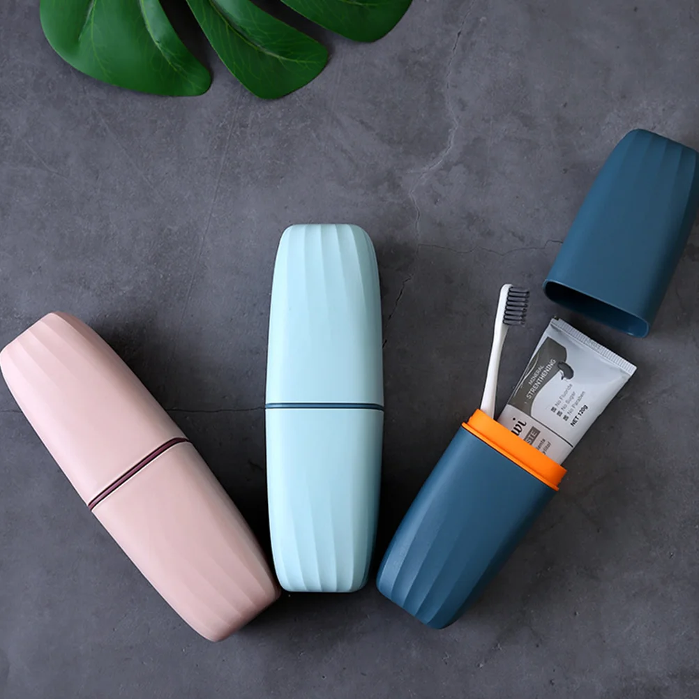 Портативная коробка для хранения зубных щеток 2 шт. дорожный контейнер