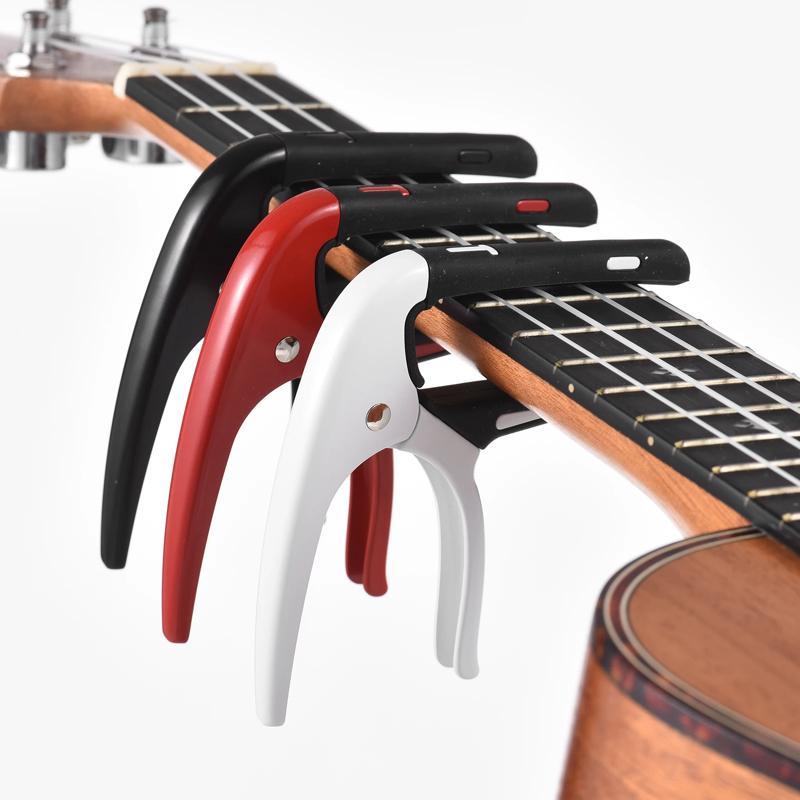 

Portable Zinc Alloy Guitar Capo Professional Guitar Tone Changer Guitar Pick for Acoustic Electric Guitars Ukulele Mandolin