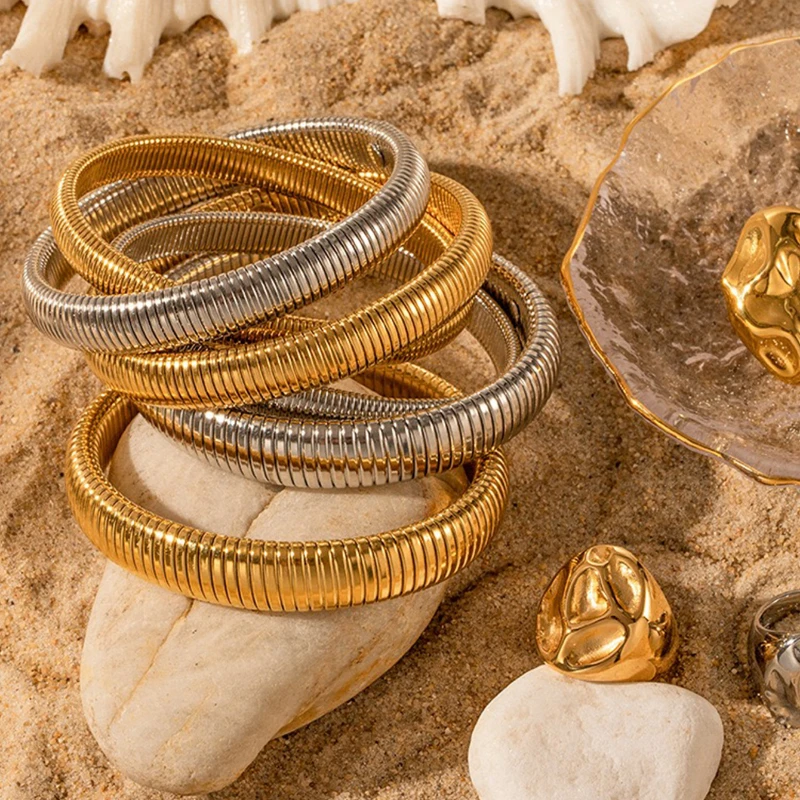 Современные ювелирные изделия роскошные темпераментные металлические браслеты