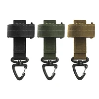 1pcs tactical glove buckle outdoor camping hanging buckle mountaineering umbrella rope storage triangle quick hanging buckle