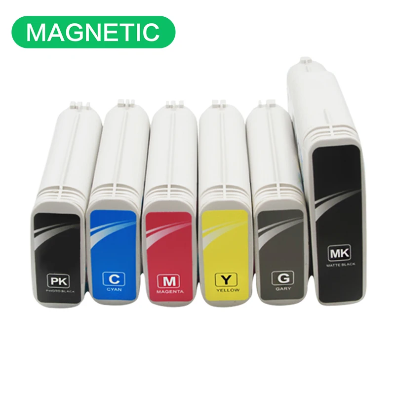 Новый картридж для чернил HP727 6 цветов 300 мл 130 мл для плоттера большого формата Designjet T920 T930 T1500 T2500 T1530 T2530.