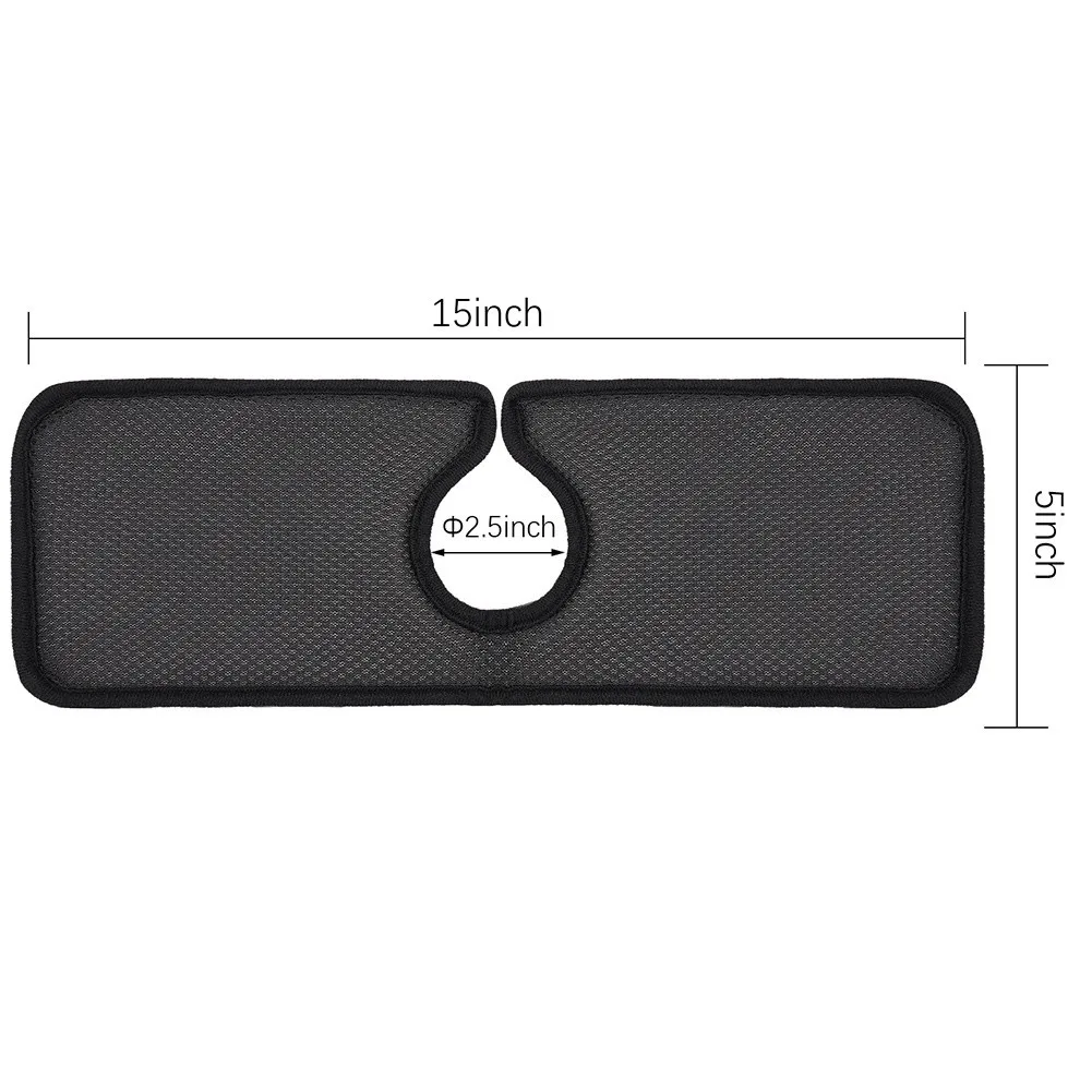 

1/3PCS Wrap Absorbent Faucet Absorbent Mat Kitchen Bathroom RV Drying Pads Reusable Anti Watering Protective Pad Wear-resisting