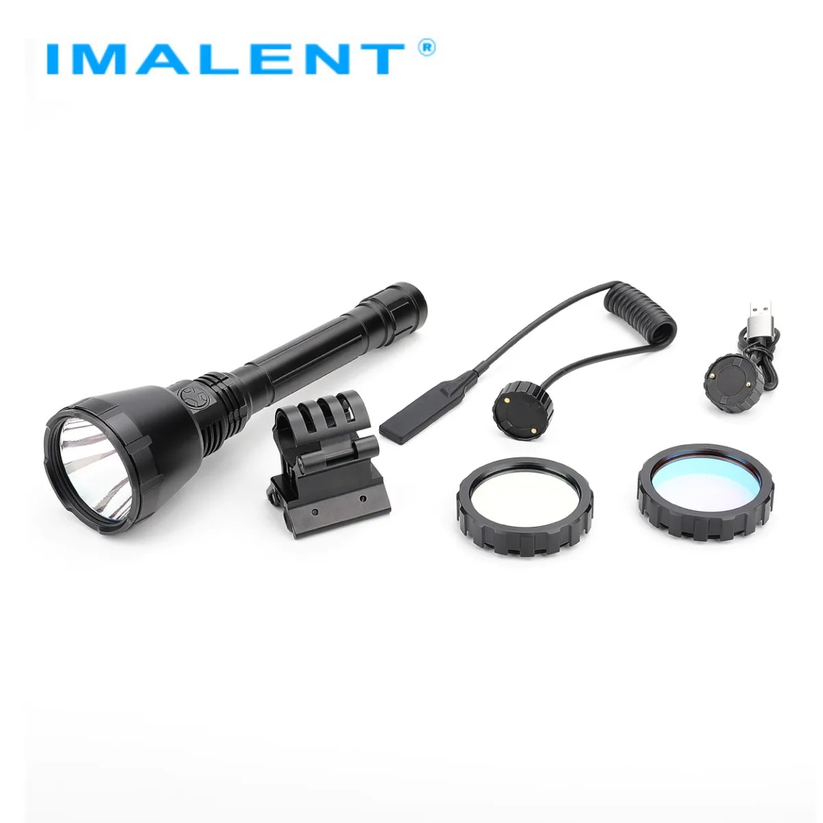 

IMALENT UT90 тактический фонарик 4800LMs аварийный мощный фонарь для самообороны внешнее оружие