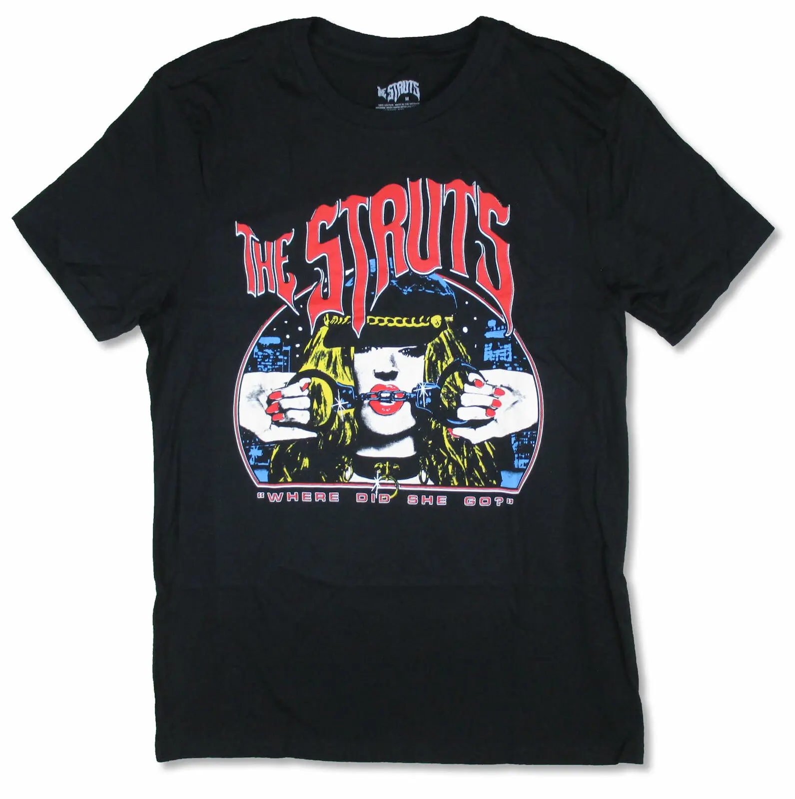 

The Struts Where Did She Go Black T-Shirt NEW