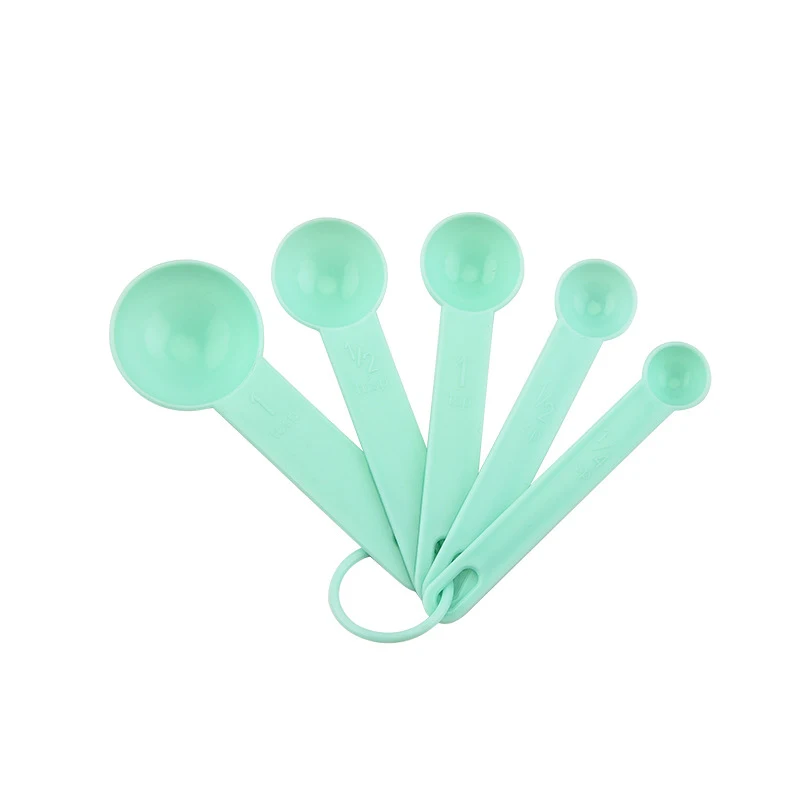 

Multi-Purpose Spoon Measuring Cup Measuring Tool Handle Kitchen Gadget Spoon Flat-Bottomed Spoon Cooking Plastic Measuring Spoon