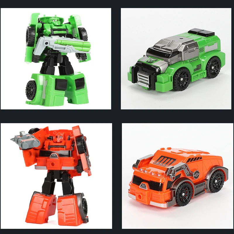 2 в 1 деформация робот модель автомобиля мини роботы-трансформеры игрушки для