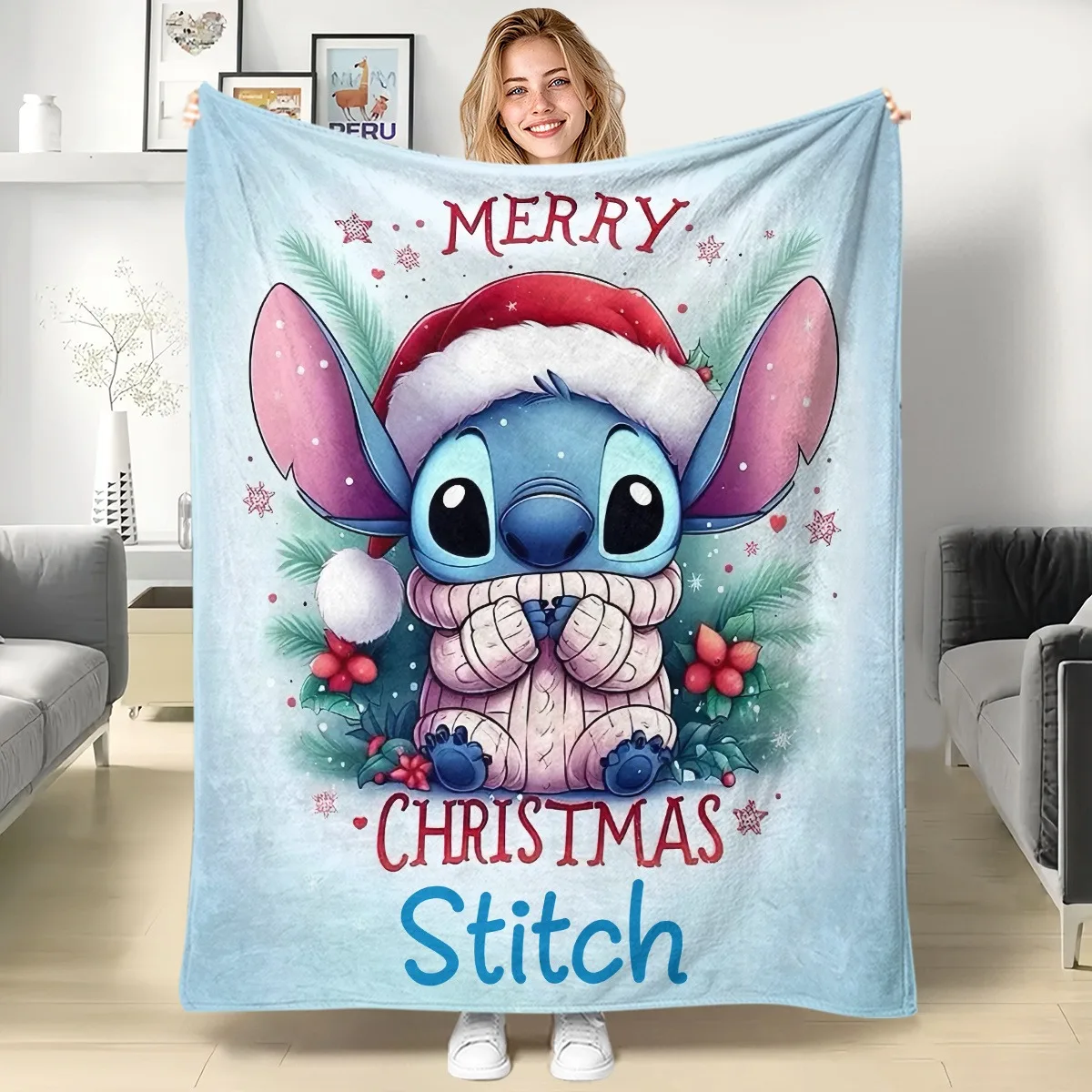 

MINISO плед Disney Stitch