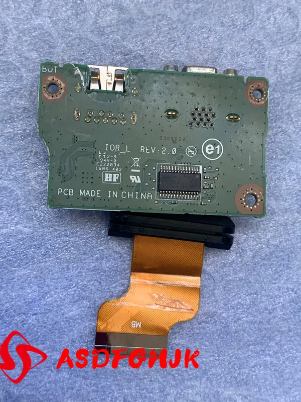 Оригинал для DELL Latitude 12 7202 USB 3 0 VGA IOBOARD 17V4Y 017V4Y 0800-0MK3E00 протестирован Быстрая