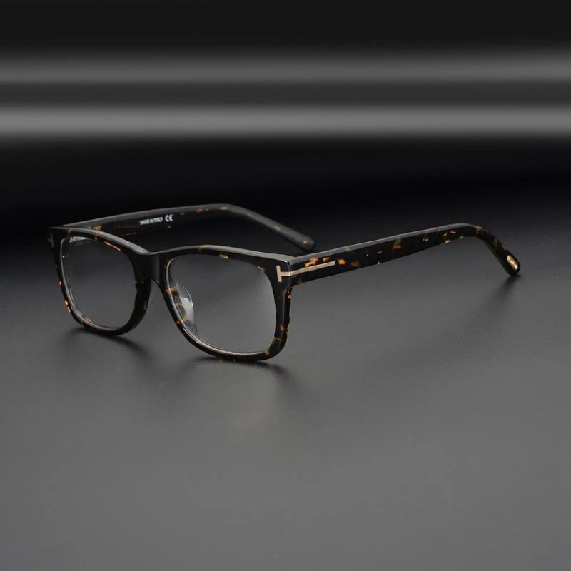 Tom TF5176 Glasses frame Retro acetate optical glasses for men Women TF Ford brand produces myopia prescription