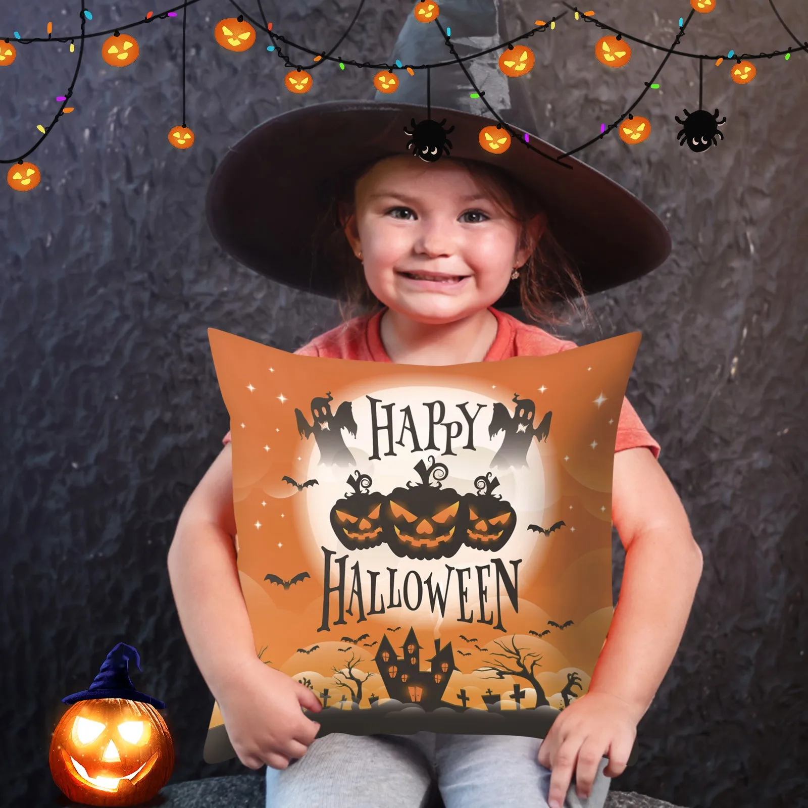 

Decorative Pillowcase Decorative Halloween Decoration Pillowcase Home Sofa Pillowcase